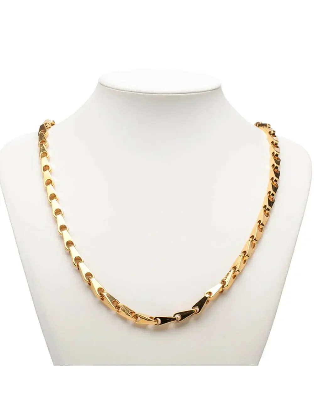 Chanel Cc Logo Pendant Necklace Metal #234109C11B